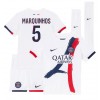 Dječji Nogometni Dres Paris Saint-Germain Marquinhos #5 Gostujuci 2025-26 Kratak Rukav (+ Kratke hlače) Dječji Nogometni Dres Paris Saint-Germain Marquinhos #5 Gostujuci 2025-26 Kratak Rukav (+ Kratke hlače)